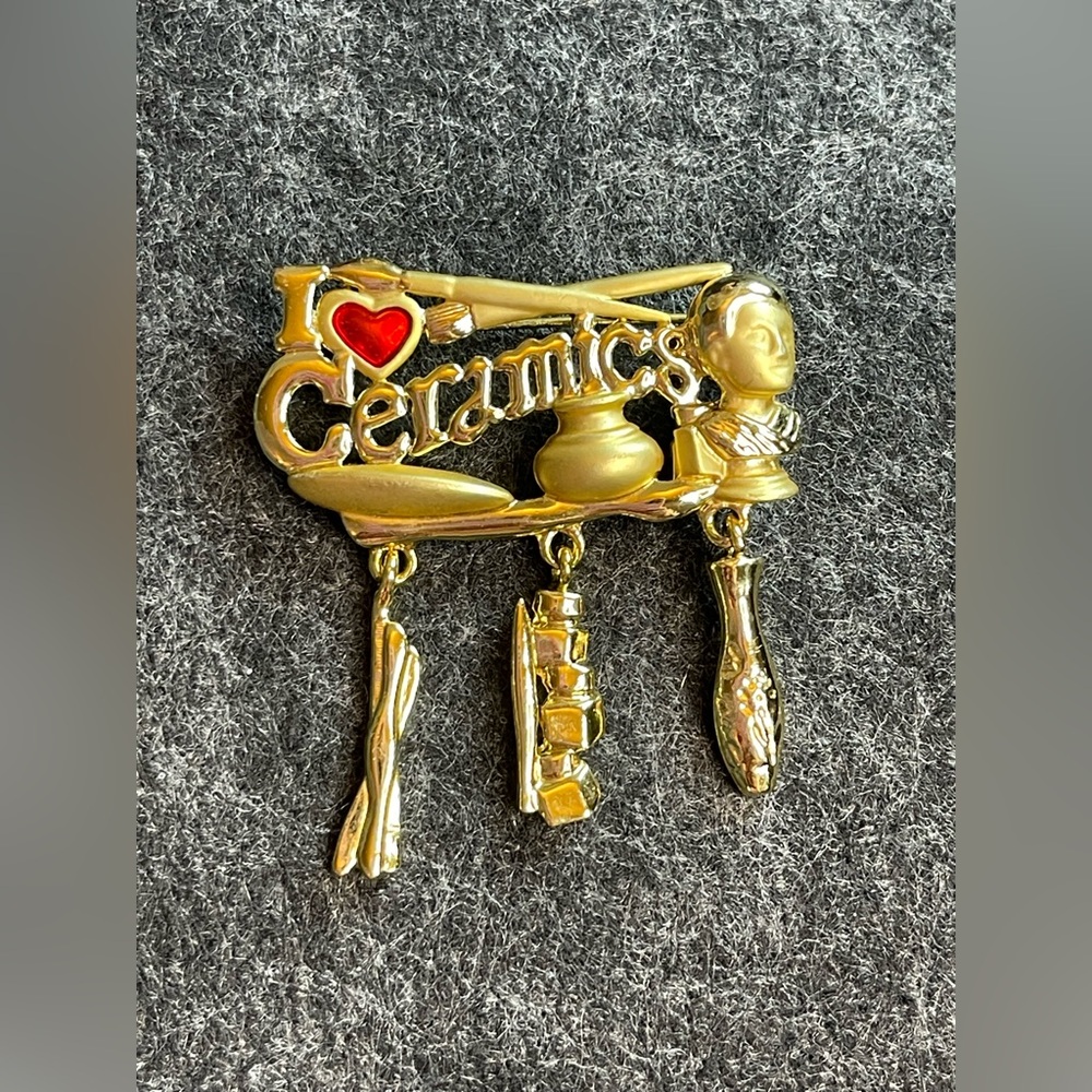Vintage Danecraft brooch